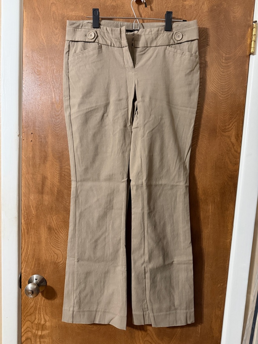 The Limited Tan Women's Straight Leg Trousers